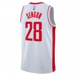 Maillot NBA Houston Rockets Alperen Sengun 28 Nike 2022-23 Association Edition Blanc Swingman - Homme